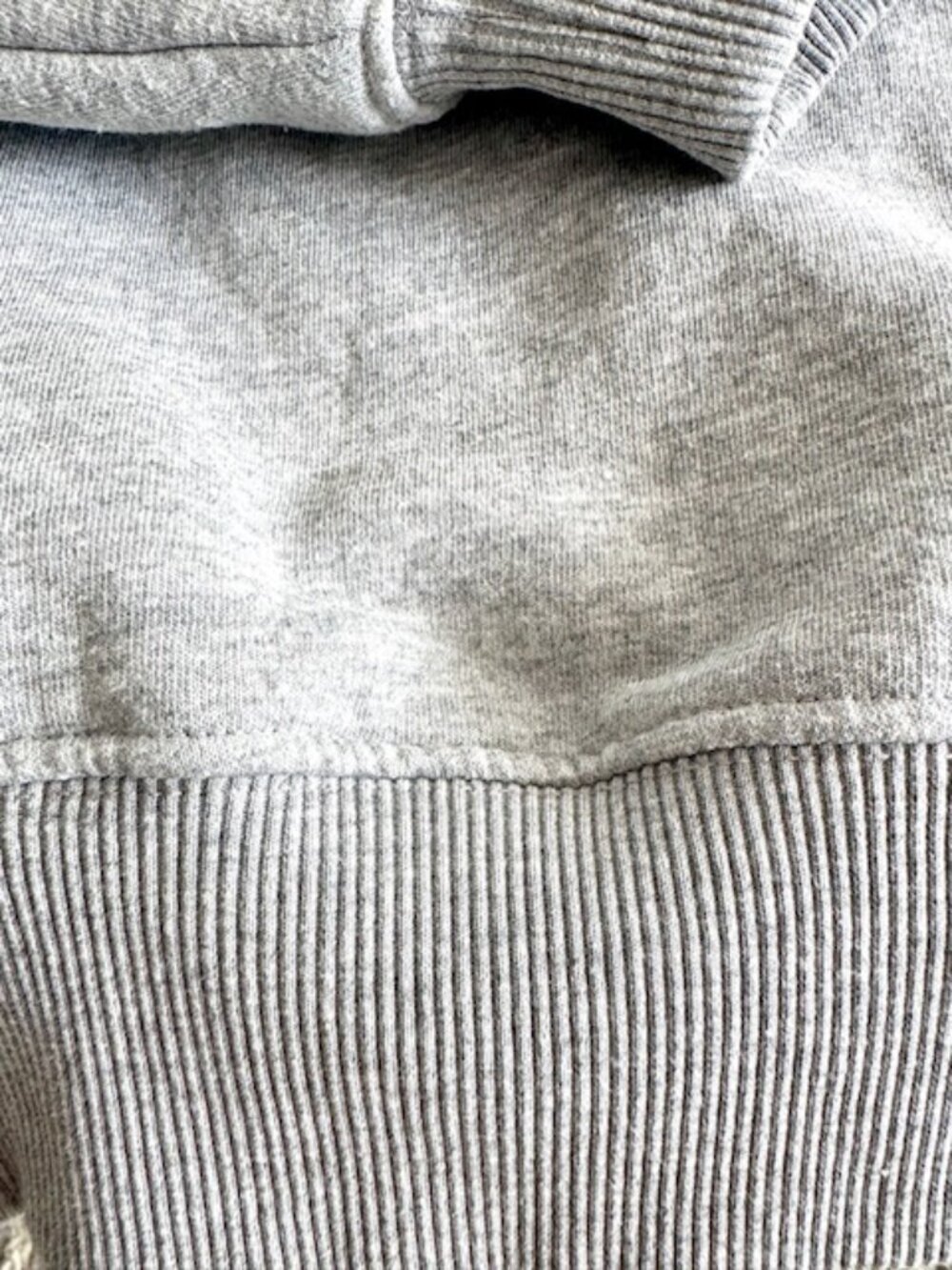 ANINE BING LT. GREY SWEATSHIRT- XS (Pristine Like-New Condition) - Picture 5 of 11